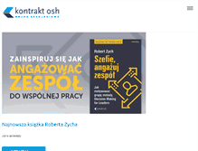 Tablet Screenshot of kontraktosh.pl